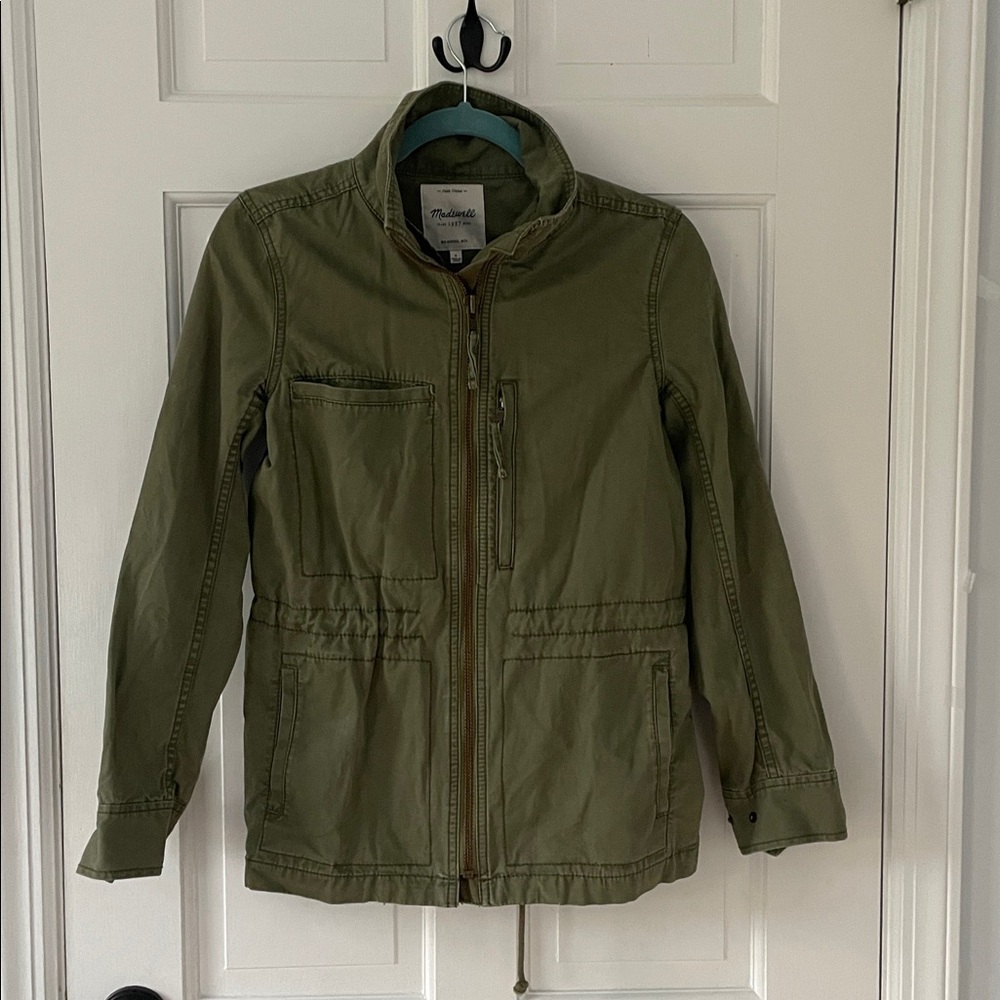Madewell Khaki Green Utility Jacket